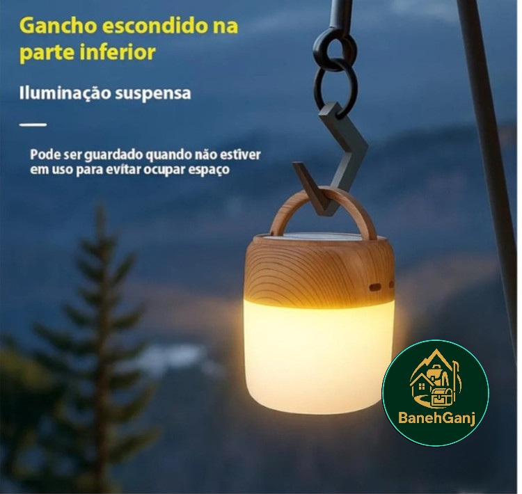 چراغ کمپ یا رومیزی مینی 360 LEDدرجه