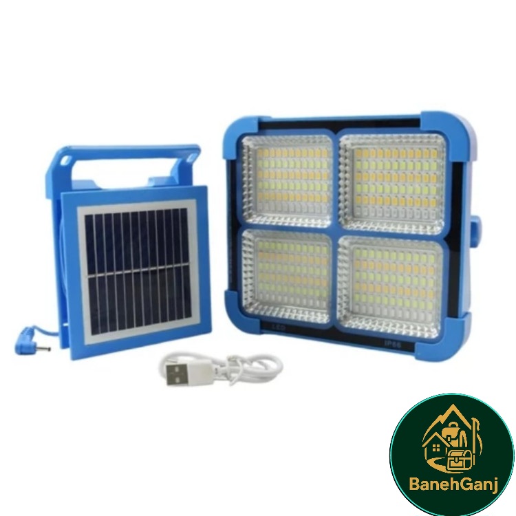 پروژکتور چندکاره خورشیدی شارژی قابل حمل مدل BL-911