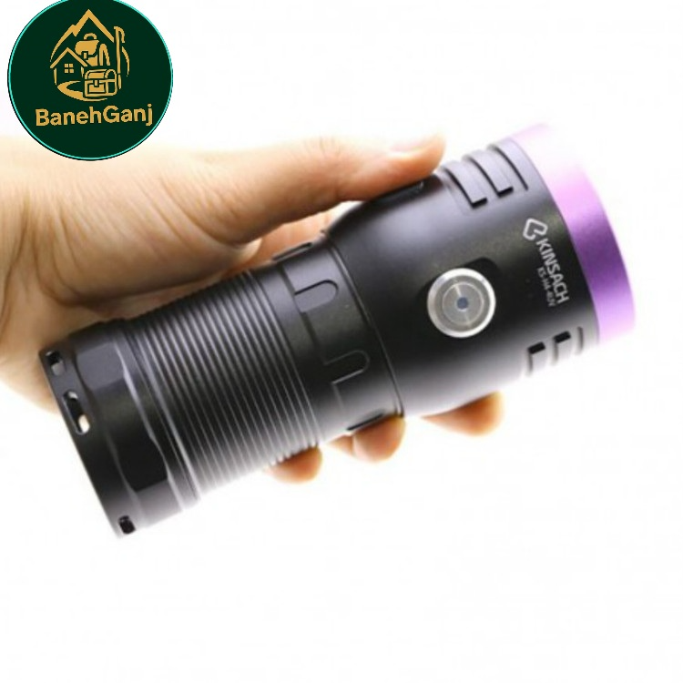 چراغ قوه یووی UV کینساچ KINSACH KS-H4-4UV پاوربانک دار