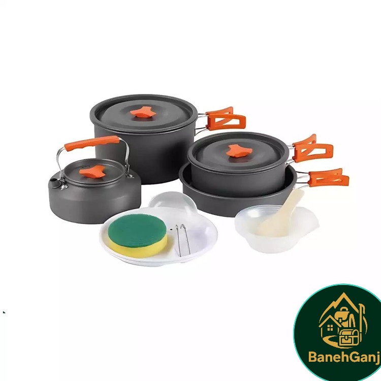 ست قابلمه ۴ تا ۵ نفره BRS مدل BRS-155A