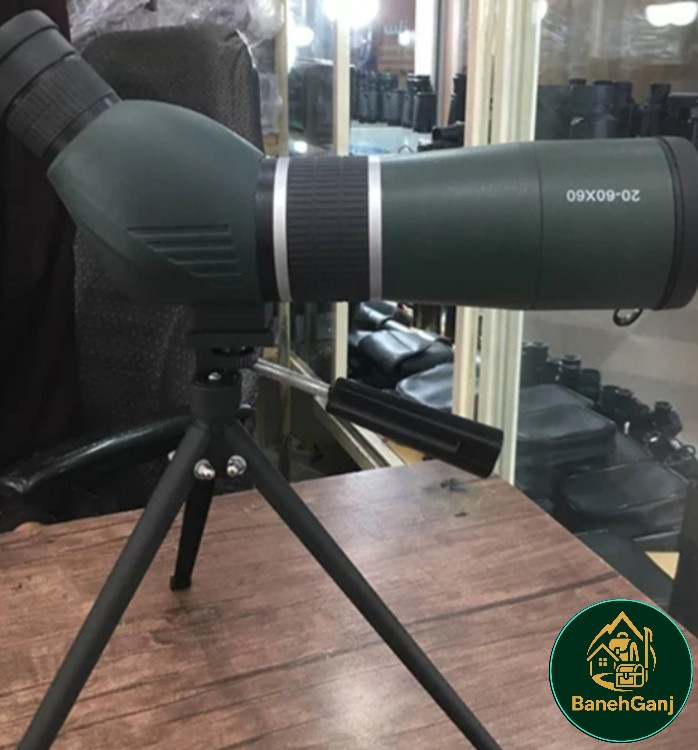 دوربین تک چشمی زومدار با سه پایه مدل ۲۰-۶۰×۶۰