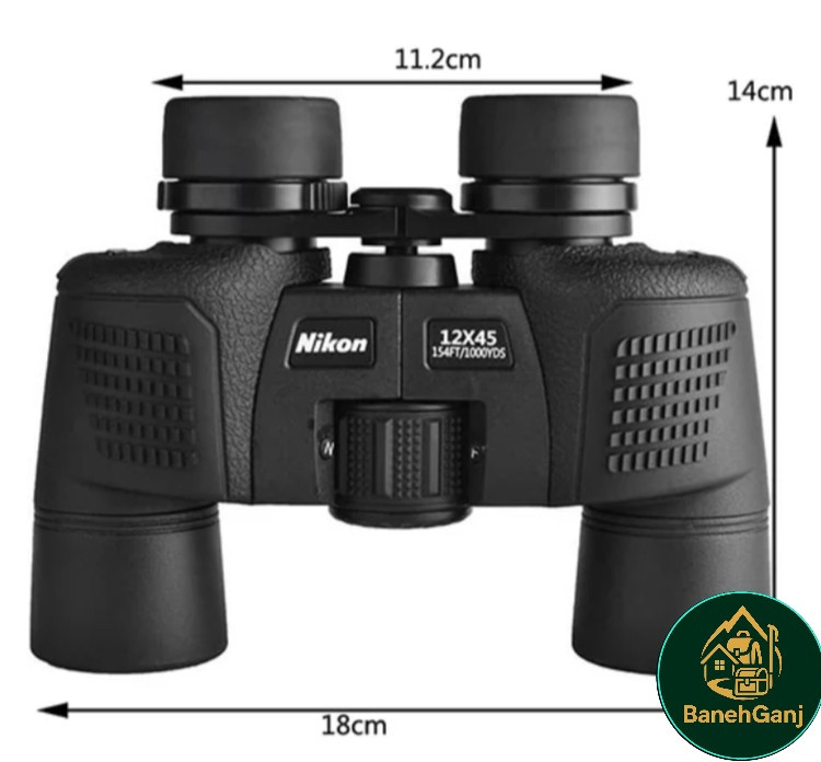 دوربین شکاری دوچشمی نیکون ۱۲×۴۵ nikon