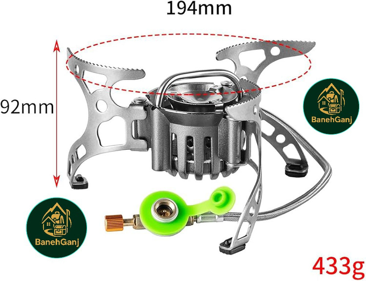 اجاق سرشعله کوهنوردی بی آر اس BRS-8A