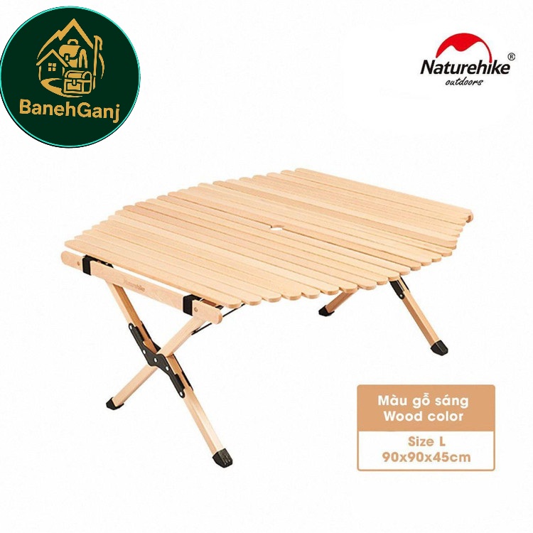 میز چوبی تاشو نیچرهایک مدل NH21JU002