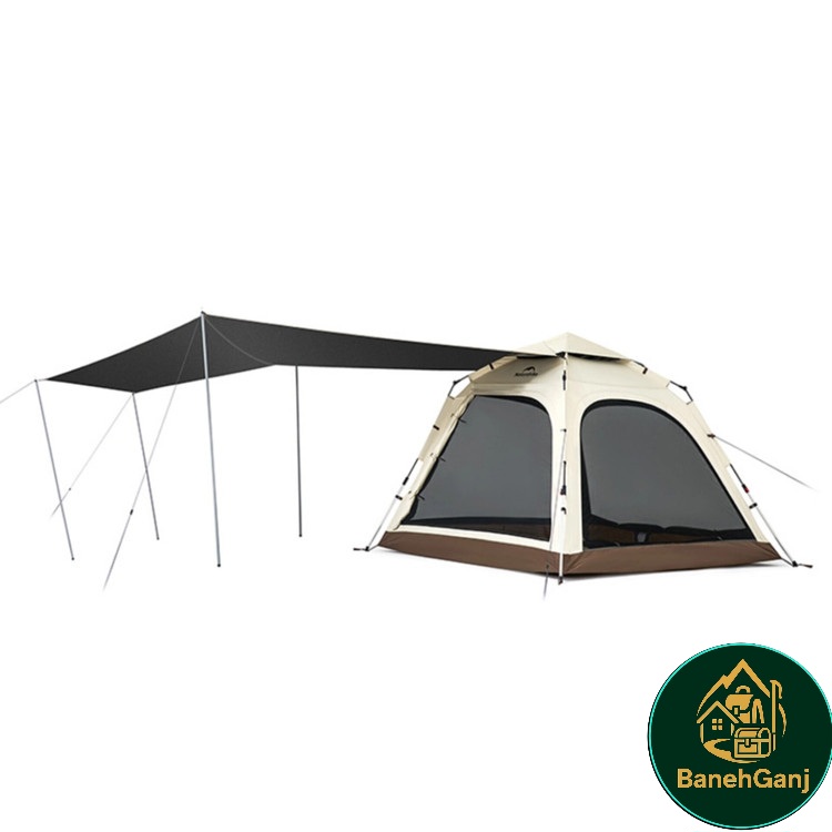 چادر 4 نفر خواب سایبان دار نیچرهایک مدل CNK2550WS010