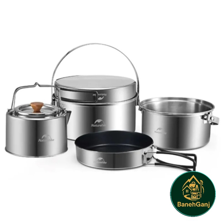 ست ظروف استیل نیچرهایک مدل NH22CJ005