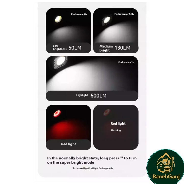 چراغ کمپینگ جیبی Star Core بلک داگ مدل CBD2550ZM017