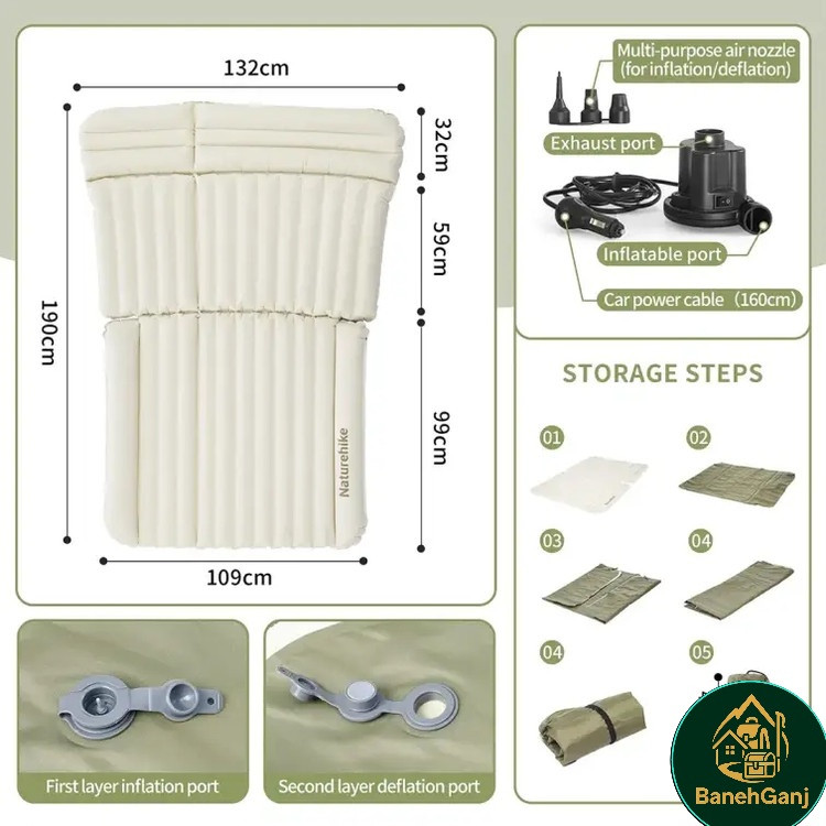 کوسن بادی نیچرهایک مدل CNK2450WS011