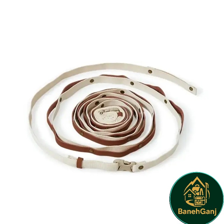 طناب آویز تزئینی چرم گاوی نیچرهایک مدل NH22PS003