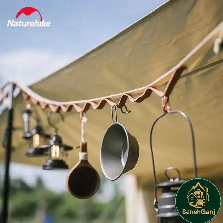 طناب آویز تزئینی چرم گاوی نیچرهایک مدل NH22PS003