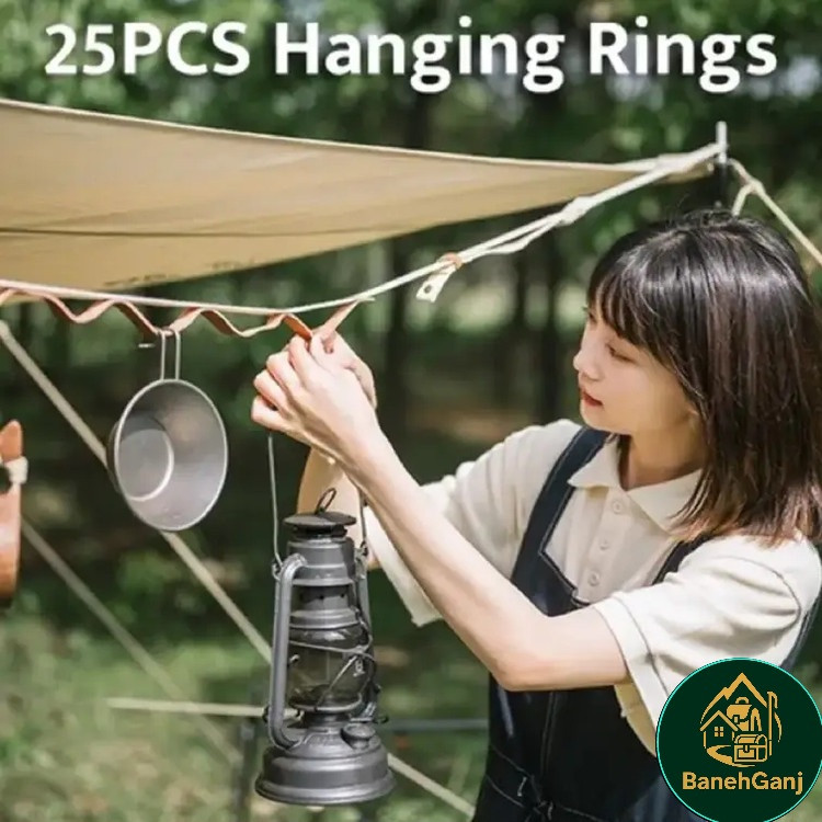 طناب آویز تزئینی چرم گاوی نیچرهایک مدل NH22PS003