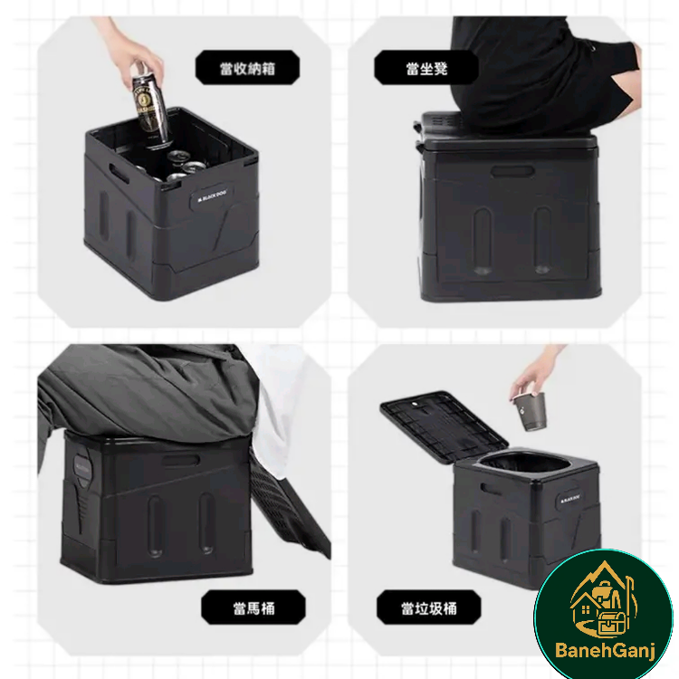 توالت کمپینگ قابل حمل بلک داگ مدل BD-SN23003